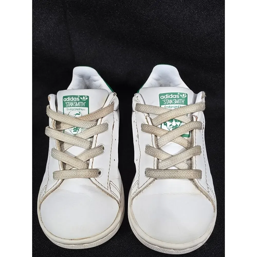 Adidas Stan Smith El I Cloud White Green (TD)